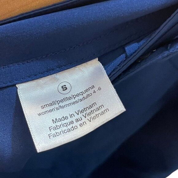 Danskin Athletic Pants Women's Small Blue Pockets Workout Athleisure Loungewear - Picture 10 of 11